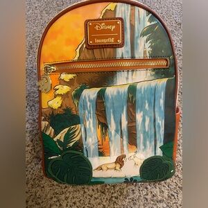 Lion king loungefly waterfall nala feel the love backpack